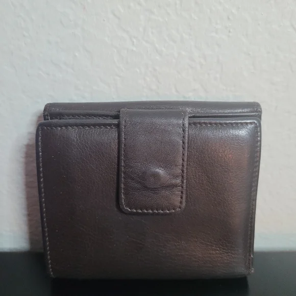 Gucci Vintage bamboo leather wallet - Picture 3 of 16